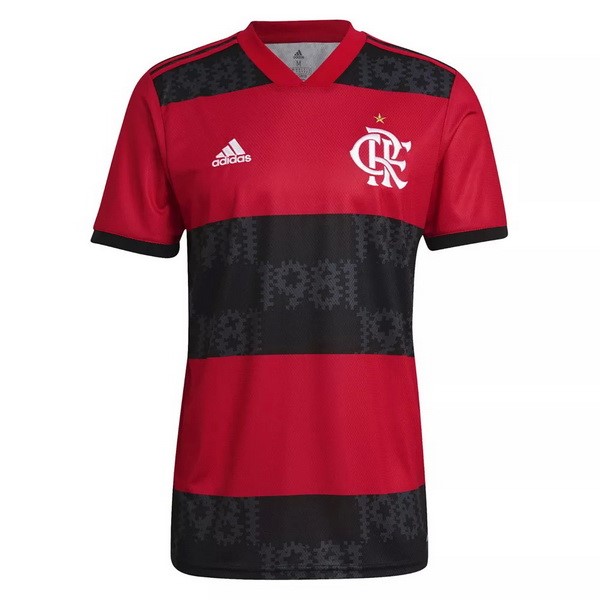 Heimtrikot Thailand Flamengo 2021-2022 Rote Günstige Fußballtrikots